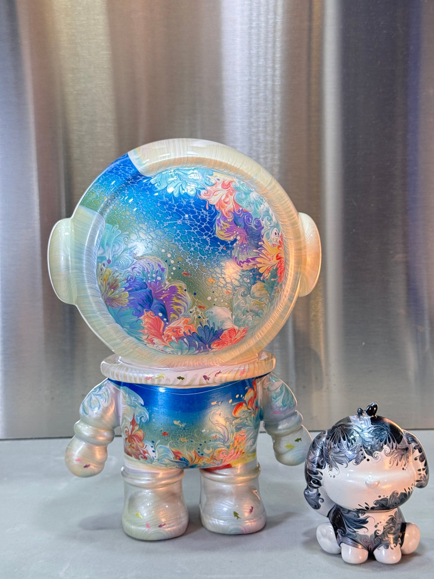 Fluid astronaut
